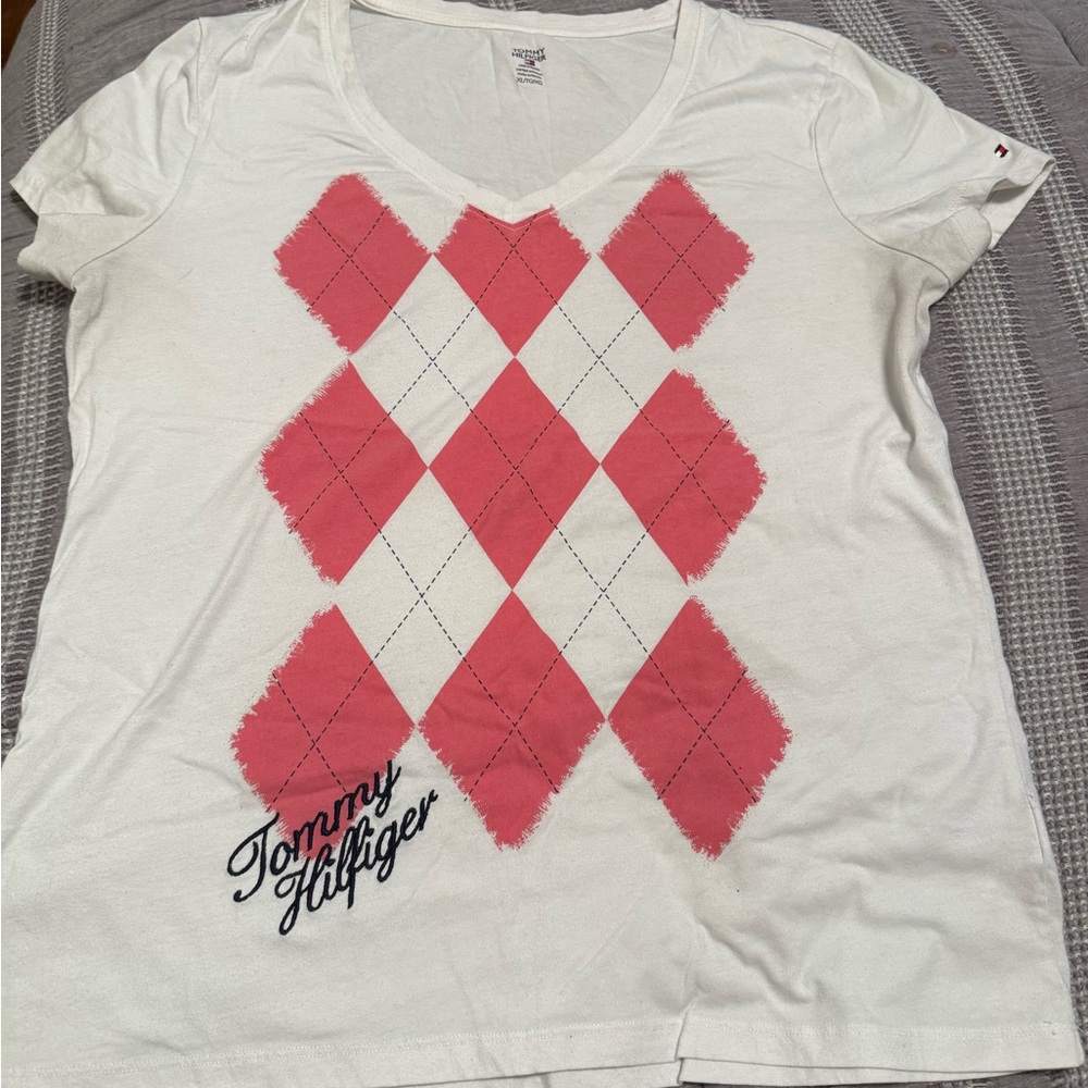 Tommy Hilfiger Cream T-Shirt